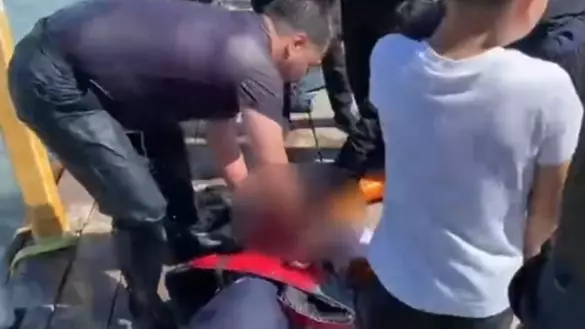  Ақтауда суға құлаған әйелді құтқарушылар аман алып қалды 