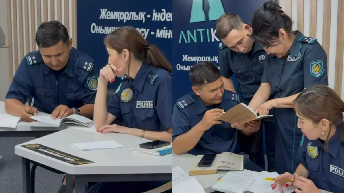 В Казахстане туристических полицейских обучают английскому языку для помощи иностранным гостям 
