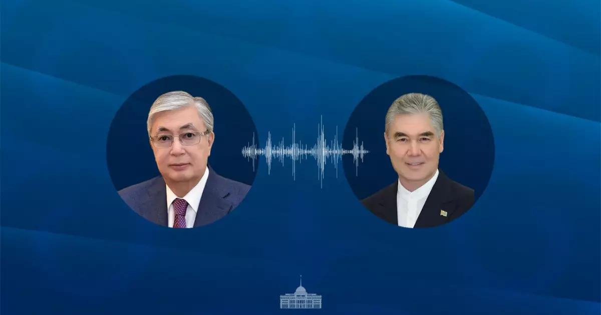  Қасым-Жомарт Тоқаев Гурбангулы Бердімұхамедовпен сөйлесті 