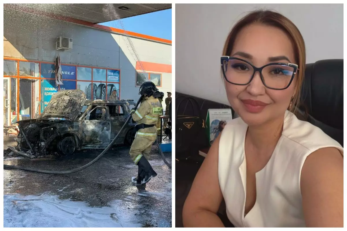 “Мен өлуім керек пе еді?”: Газ құю бекетінде өртене жаздаған қазақстандық әйел шығынды өтеуді талап етіп отыр