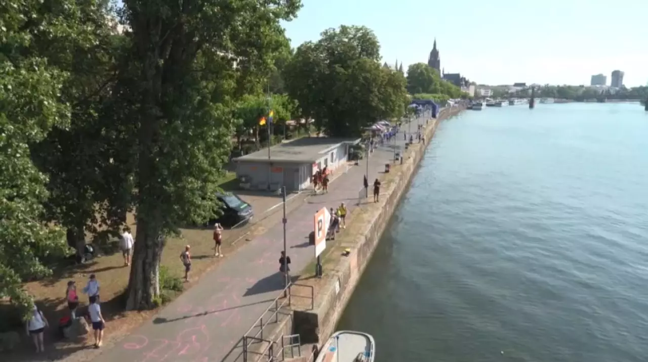 Рекордная жара накрыла Германию