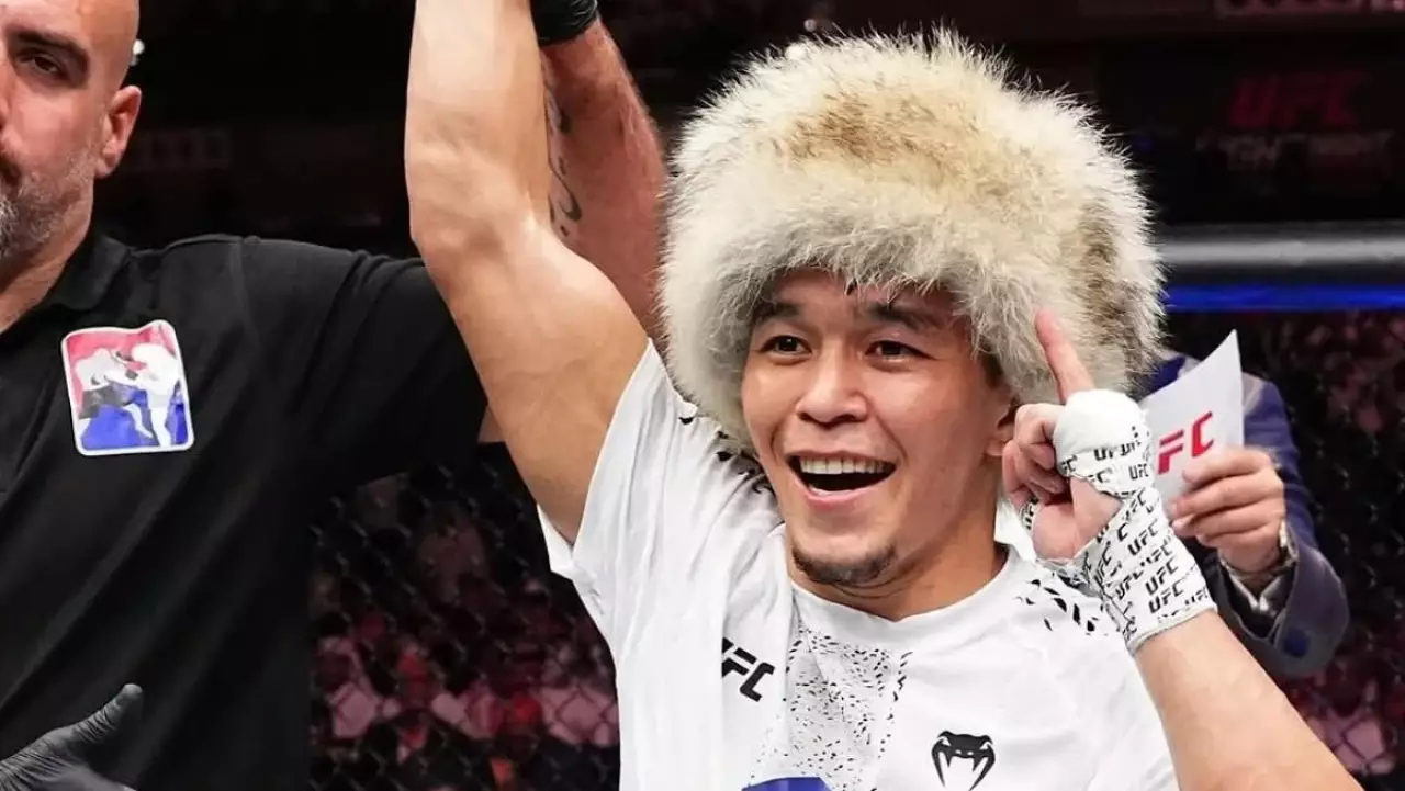 Асу Алмабаев UFC-де тарихи жетістікке жетті