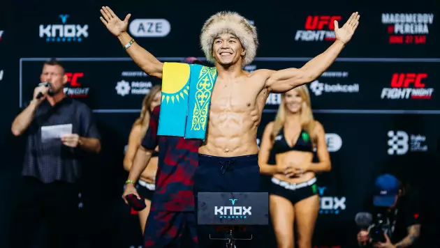 Алмабаев улучшил достижение Рахмонова и стал рекордсменом UFC