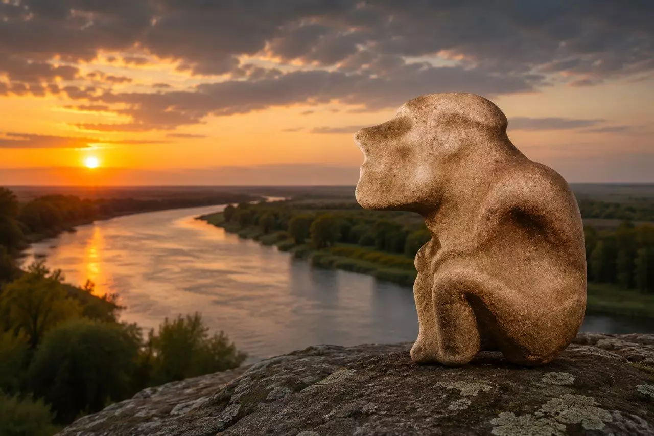 Қола дәуірінен жеткен жұмбақ мүсін