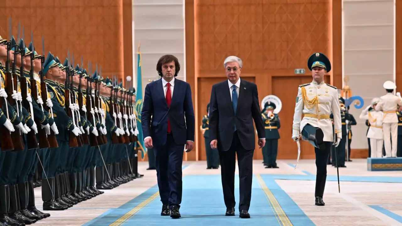 Грузия Премьер-министрі Қазақстанға ресми сапармен келді