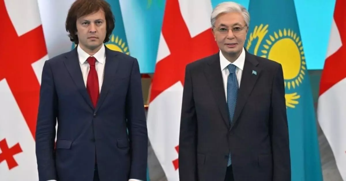  Президент: Грузия – Қазақстанның стратегиялық серіктесі 