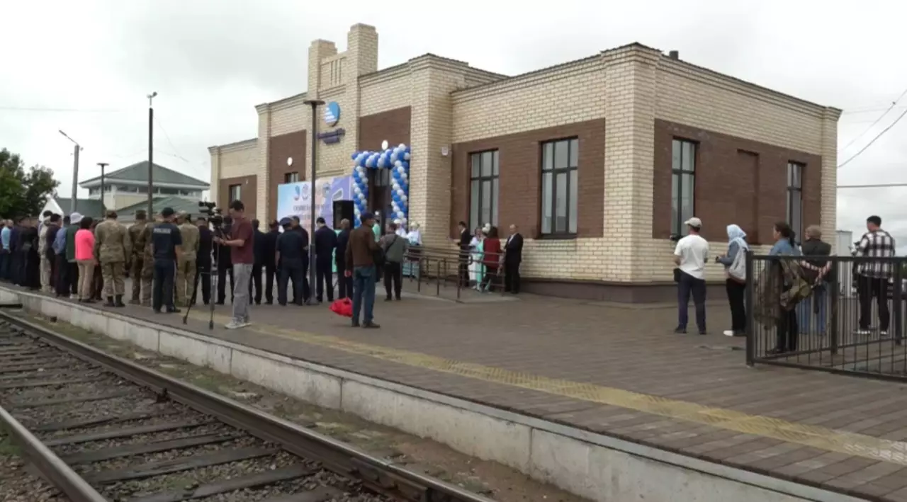 БҚО-да жаңа теміржол бекеті пайдалануға берілді