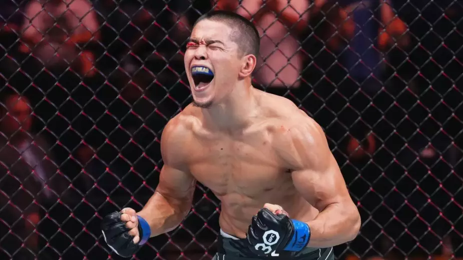 Асу Алмабаев поднялся в рейтинге после эффектной победы на UFC в Баку