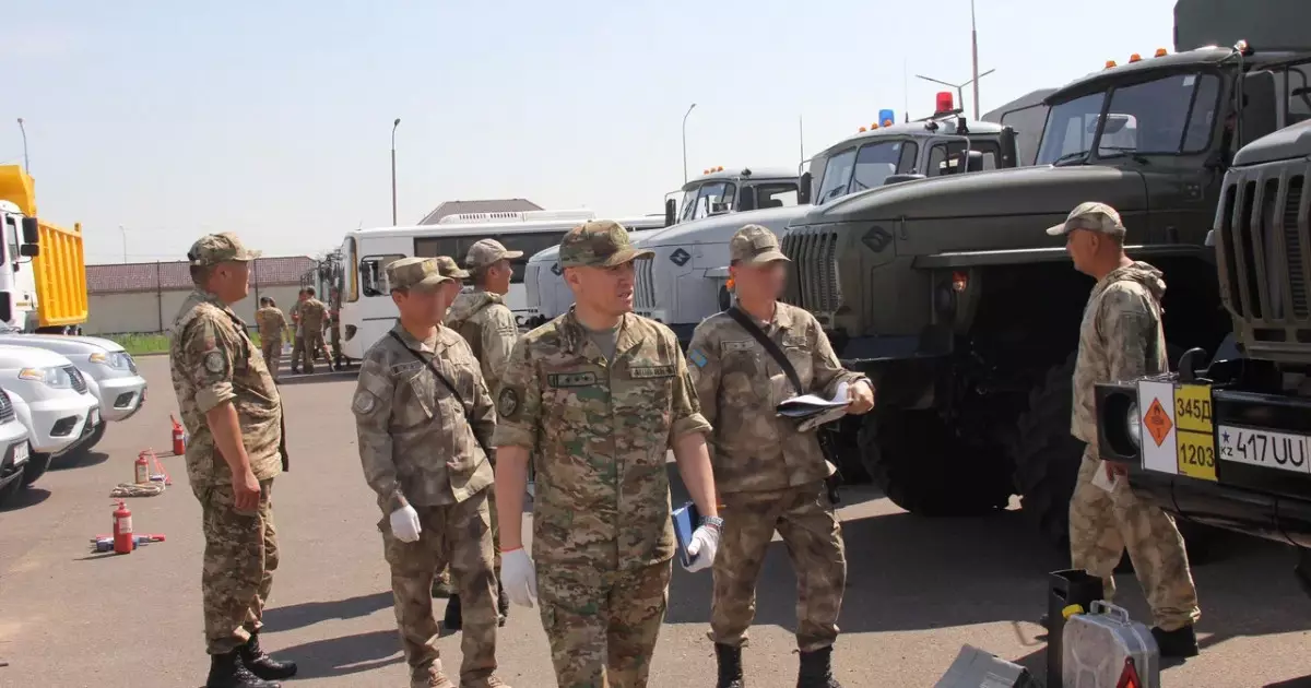   Ұлттық ұланда қару-жарақ пен әскери техниканың дайындығы тексерілді   