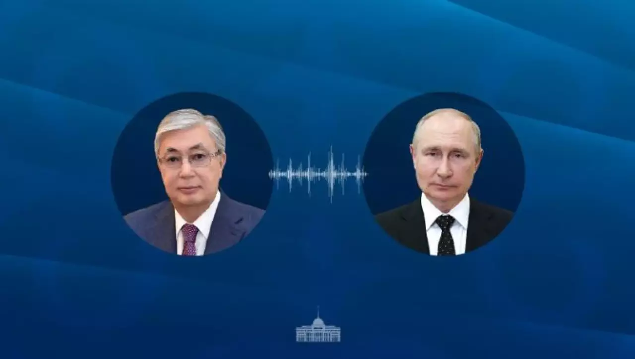 Қ. Тоқаев В. Путинмен телефон арқылы сөйлесті