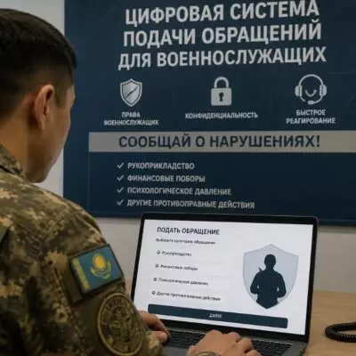Военнослужащим Казахстана стал доступен цифровой сервис для сообщений о правонарушениях