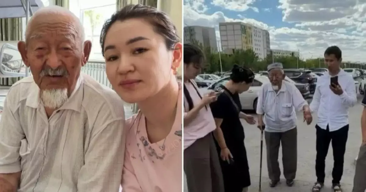  `Мендей қорлық көрмеңдер`: Ұлынан зәбір көрген қарияны немересі үйіне алып кетті 