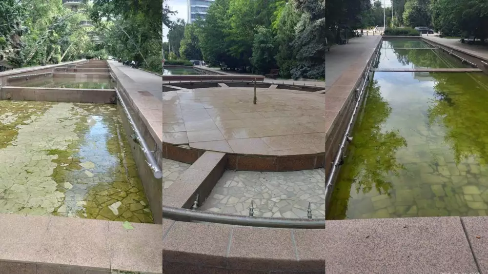 Почему в Алматы не работают популярные фонтаны, ответили в акимате