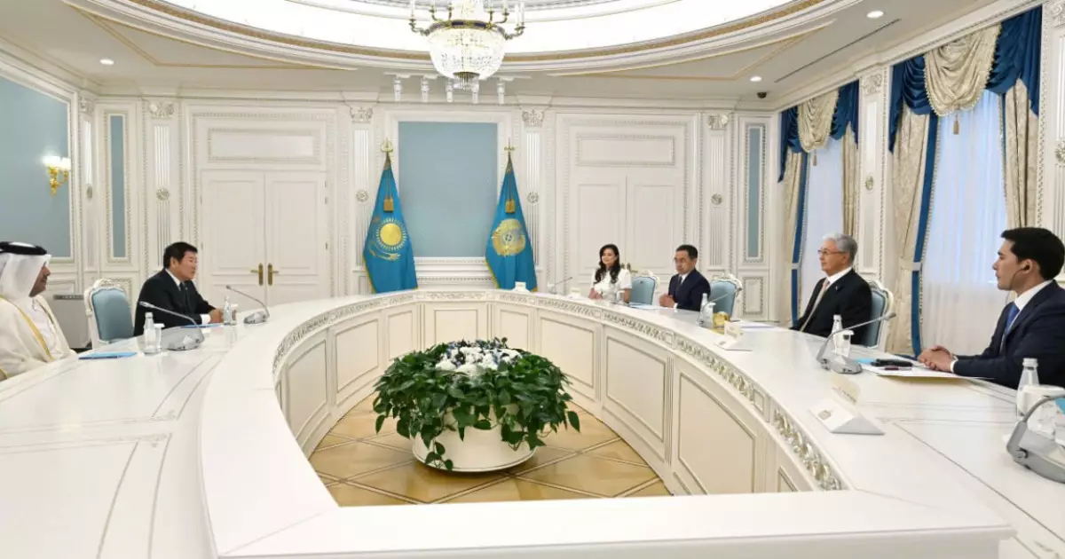  Президент халықаралық гимнастика ұйымдарының жетекшілерімен кездесті 