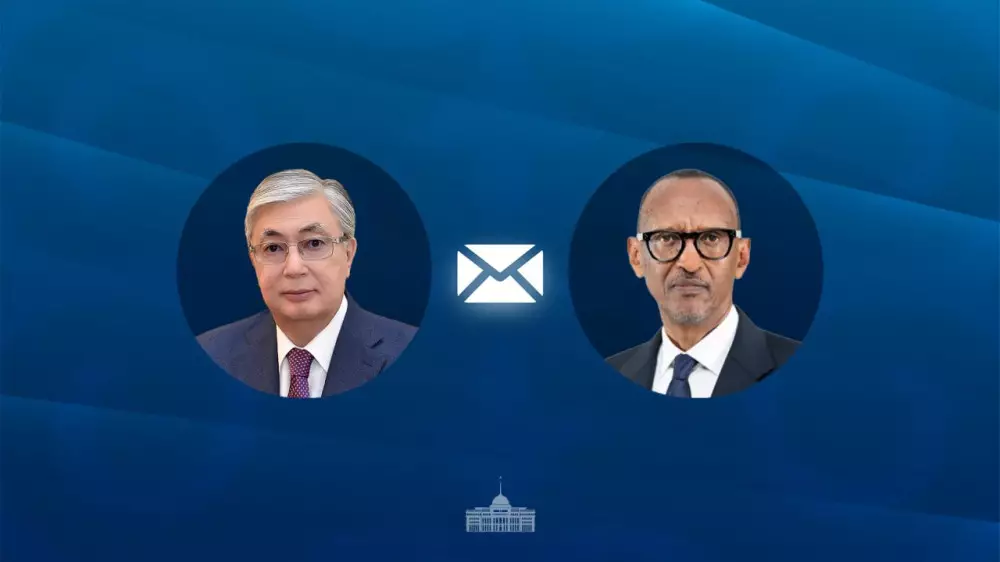 Тоқаев Руанда президентіне құттықтау жеделхатын жолдады