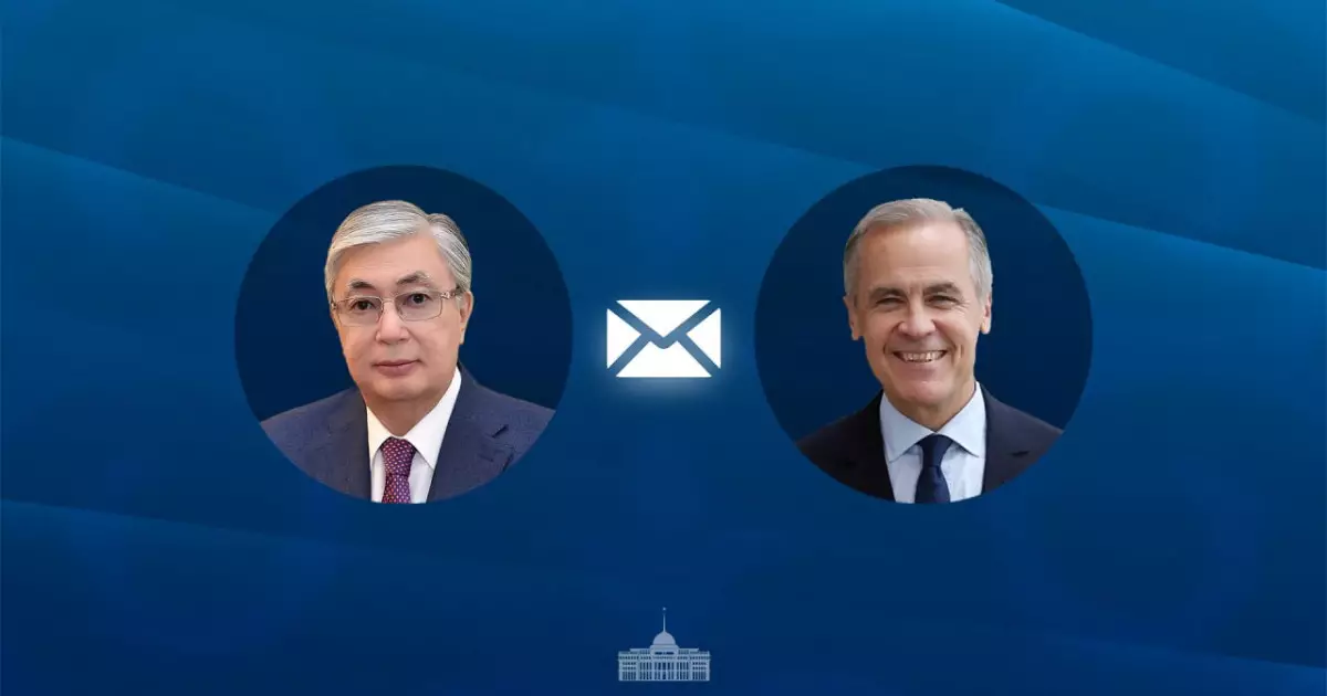   Мемлекет басшысы Канада Премьер-министрін ұлттық мерекемен құттықтады   