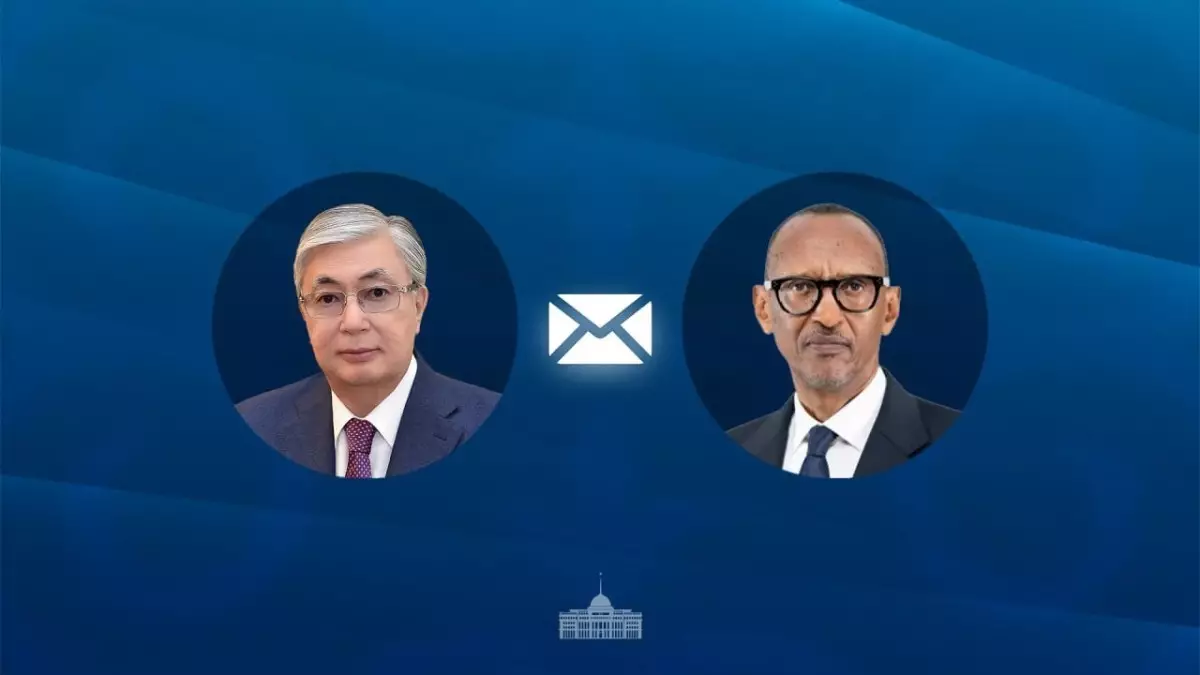  Мемлекет басшысы Руанда Президентіне құттықтау жеделхатын жолдады 