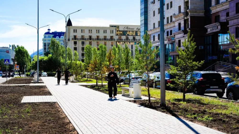 Астанада жаңа аллея пайда болды