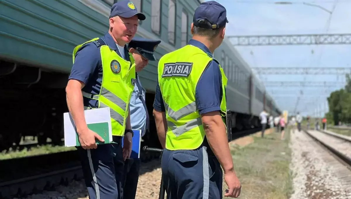 В Бейнеу сняли с поезда и арестовали пьяного дебошира - новости на Lada.kz 02.07.2026