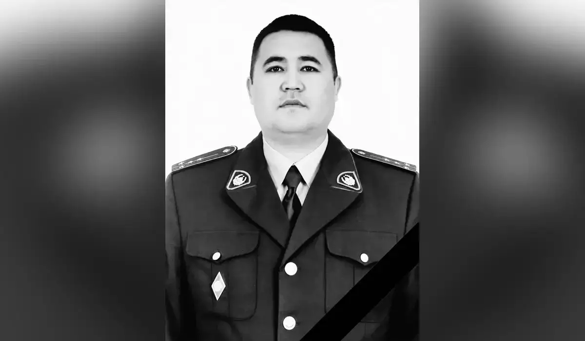 В Туркестане при исполнении погиб капитан патрульной полиции
