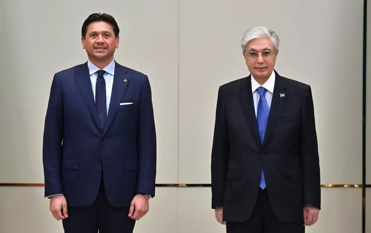 Мемлекет басшысы Anadolu Group холдингінің төрағасын қабылдады
