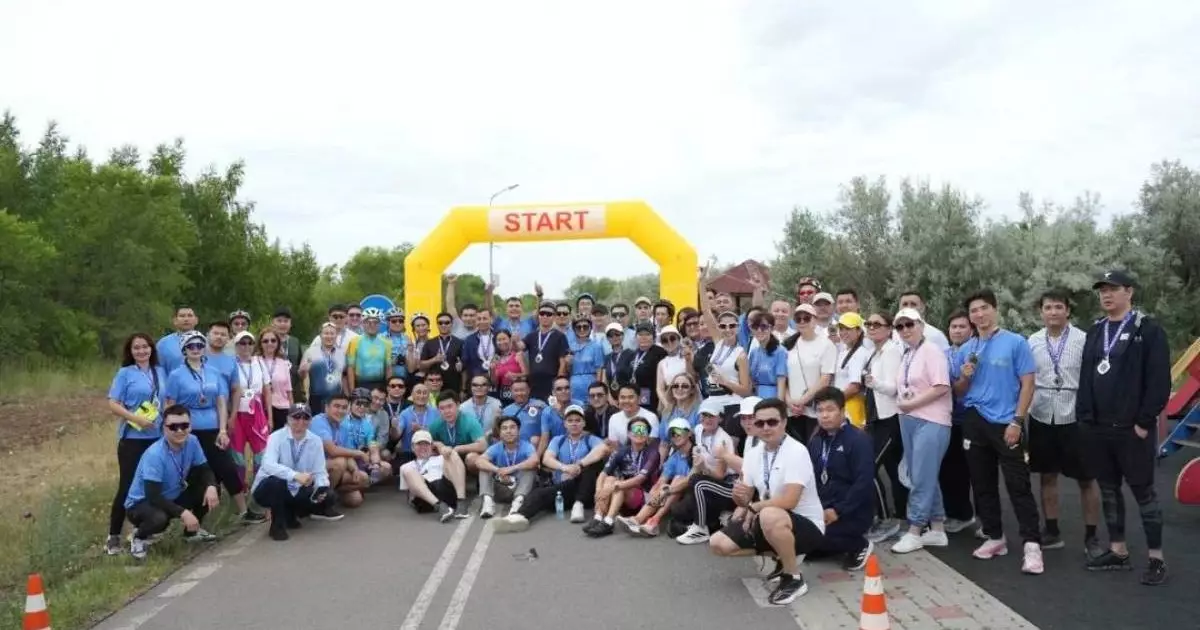  Қаржы министрлігінде жаңа Конституцияның құндылықтарына арналған велошеру өтті 