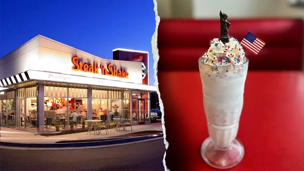 Сеть ресторанов Steak 'n Shake высмеяла Five Guys за цены на бургеры после вирусного поста о Liberty Meal.
