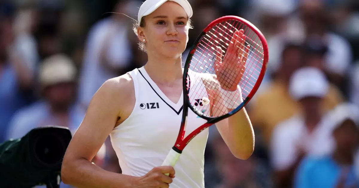  Елена Рыбакина Уимблдон-2026 турнирінің үшінші айналымына шықты 