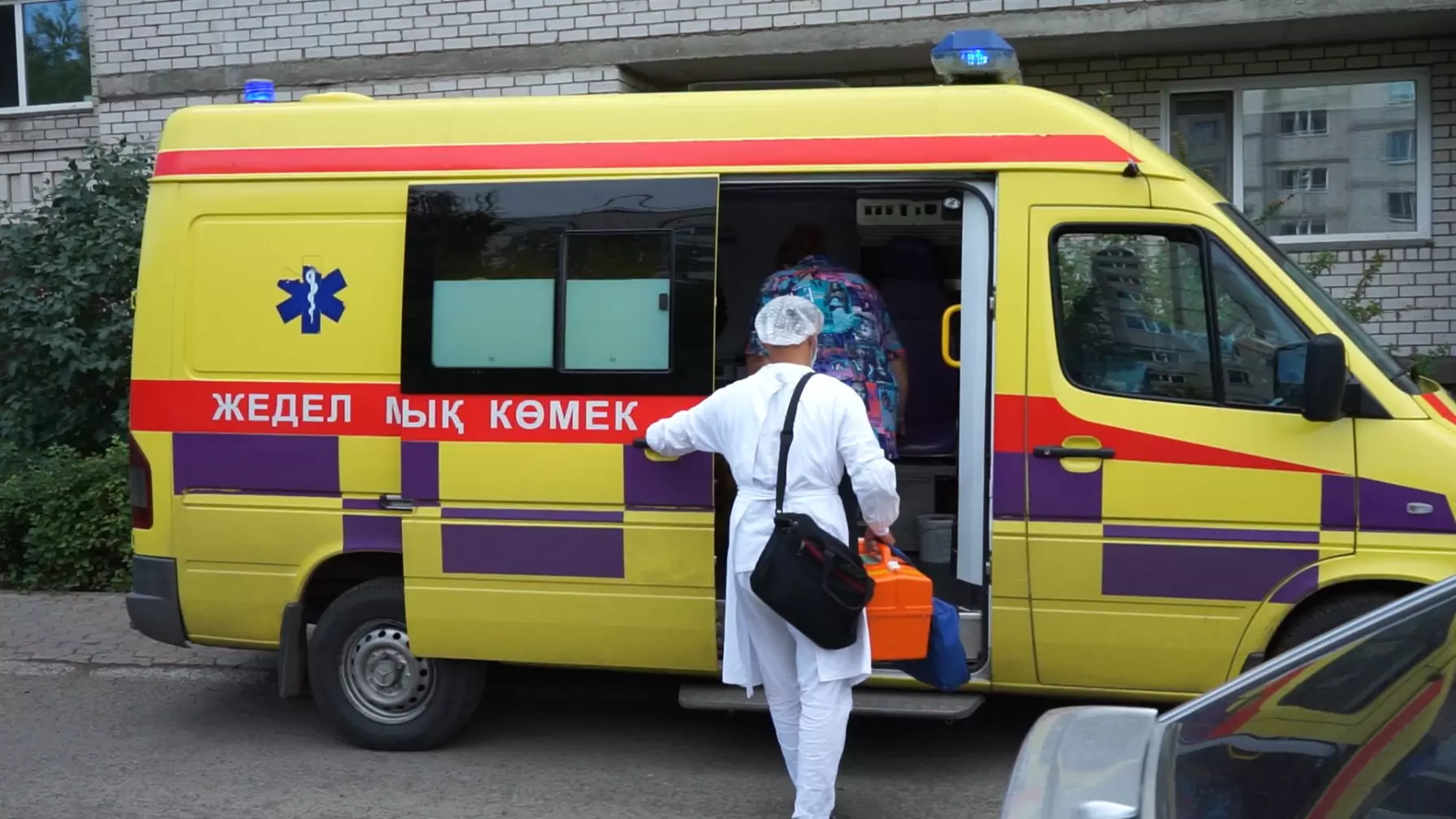 СҚО-да жол апатында көмек көрсеткен медбикені жолаушы соққыға жықты
