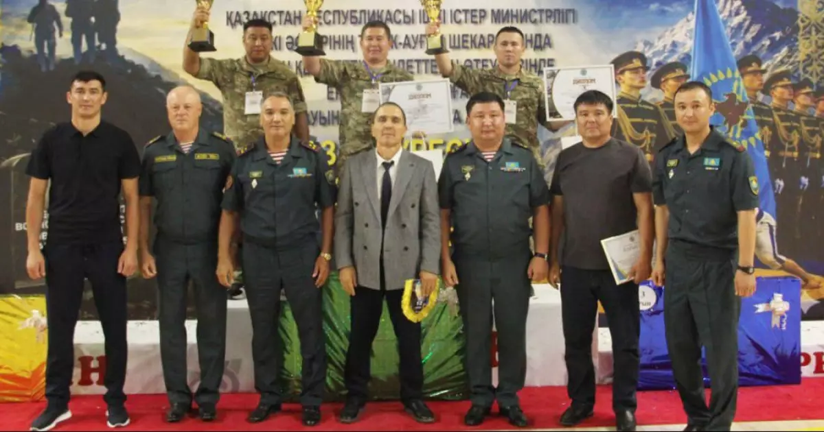  Таразда Ұлттық ұланның үздік палуандары анықталды 