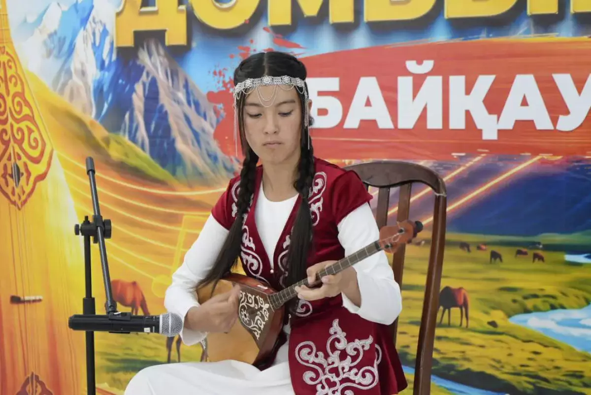 В Жетісу прошел конкурс юных домбристов в честь Национального дня домбры
