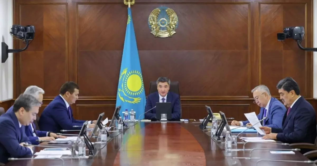  `Таза Қазақстан`: Бектенов өңірлерге тапсырма берді 