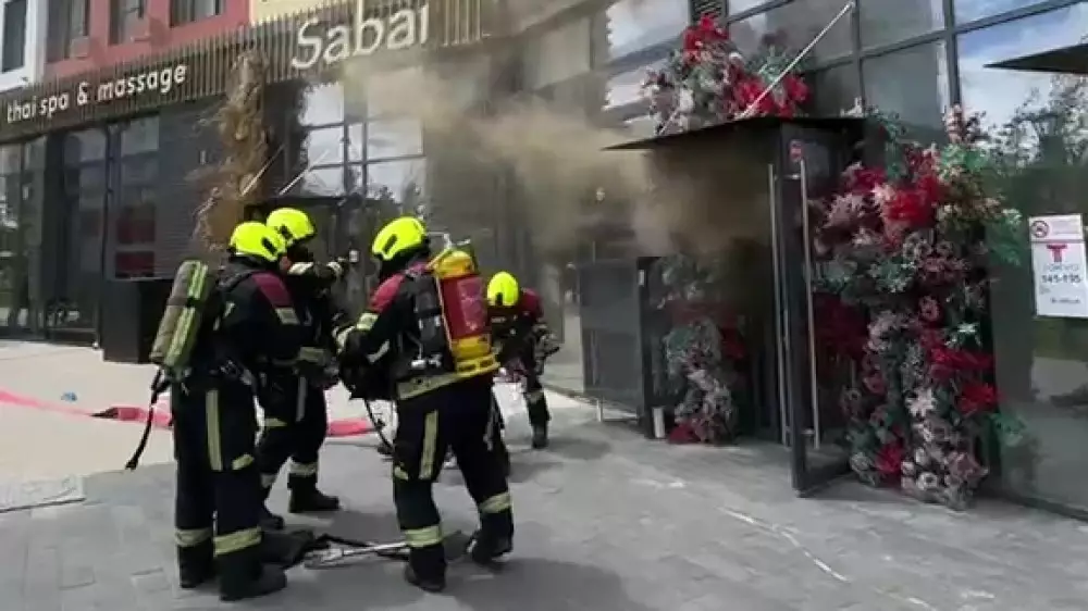 Пожар в 12-этажном ЖК потушили в Астане