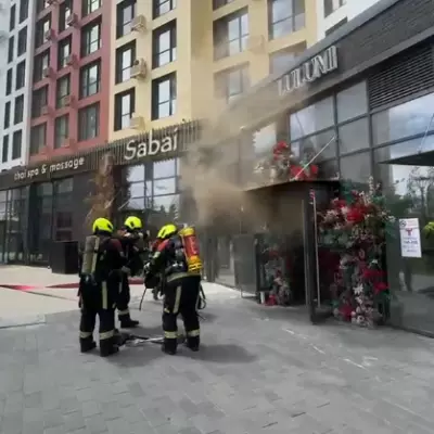 В Астане загорелся СПА-салон в 12-этажном жилом доме