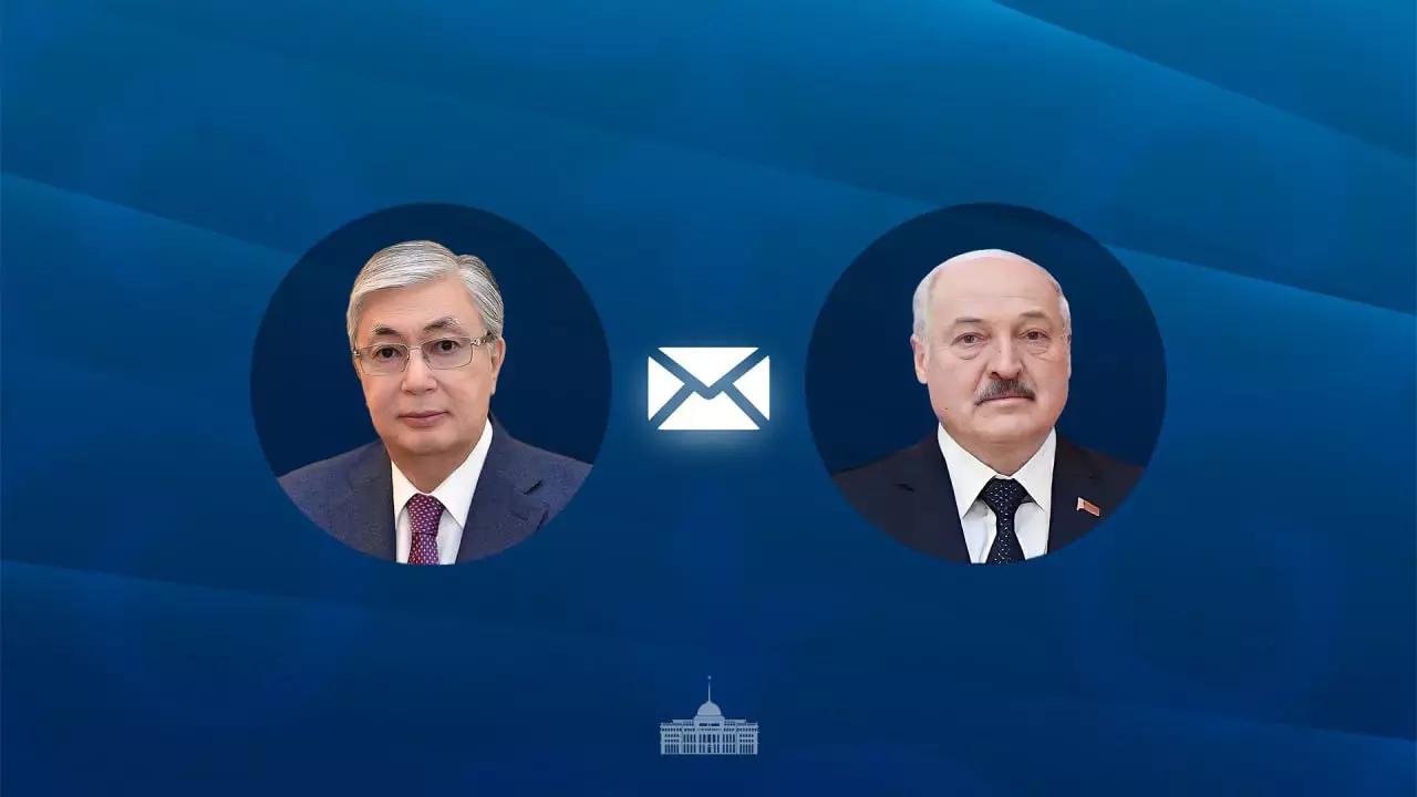 Токаев направил поздравительную телеграмму Президенту Беларуси