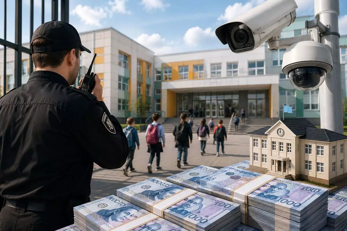 Траты в сотни миллионов на охрану казахстанских школ объяснили чиновники