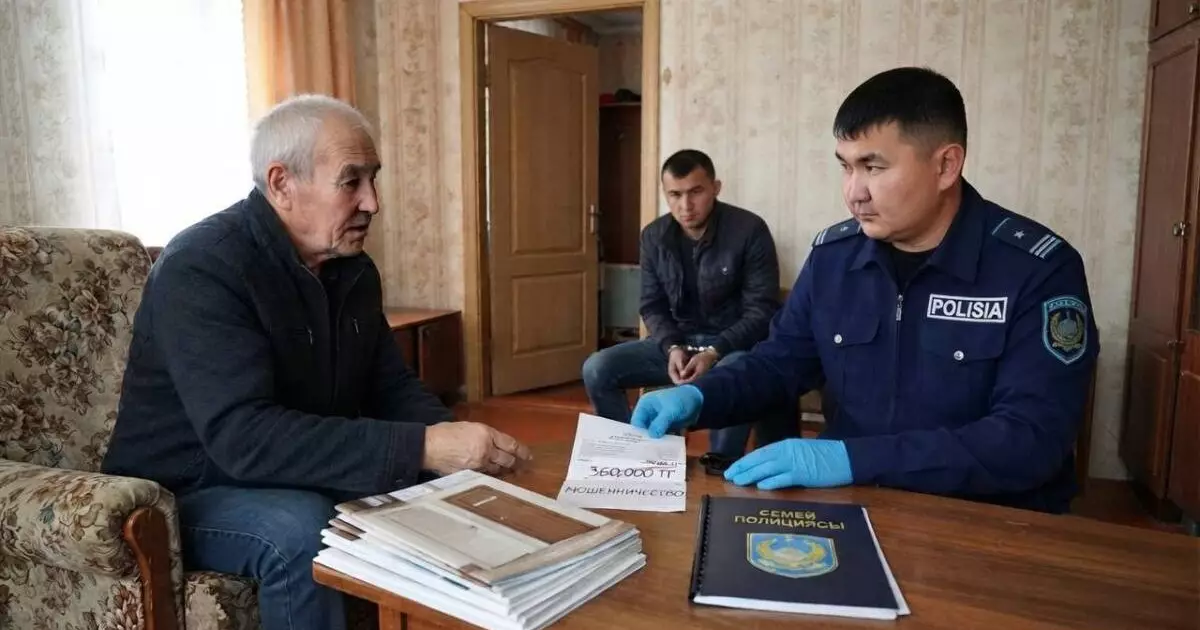  Семейде алаяқ 70 жастағы қарияның қомақты қаражатын алып кеткен 
