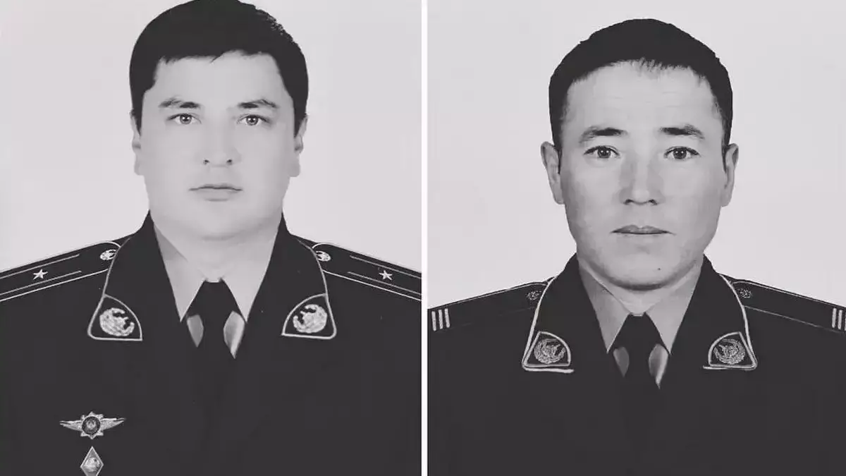"Қызмет істеп жүрген кезінде демі үзілген". Екі полиция қызметкері қаза тапты