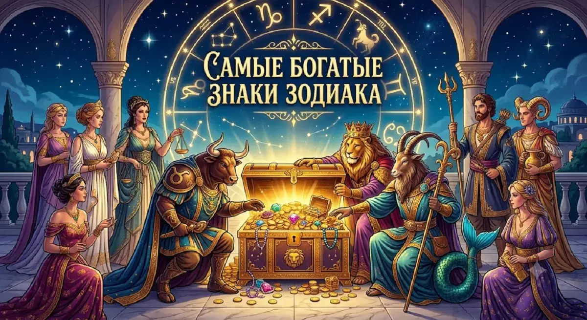 Названы пять знаков зодиака, которым астрологи предсказывают богатство и успех - новости на Lada.kz 05.07.2026