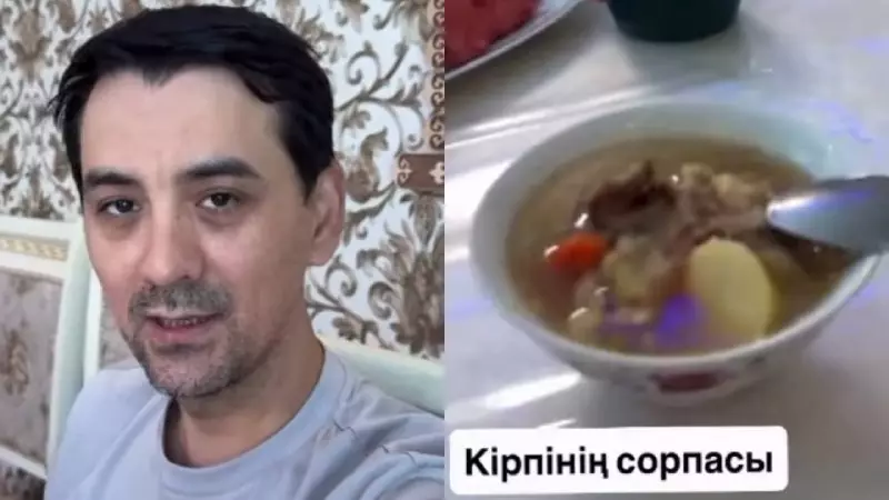 "Емдік қасиеті бар": Танымал әнші кірпінің сорпасын ішемін деп сынға қалды (ВИДЕО) 