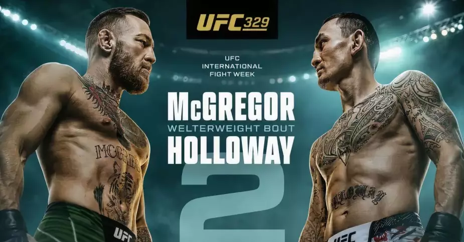 UFC 329: Макгрегор против Холлоуэя. Трансляция, когда и где смотреть, полный кард