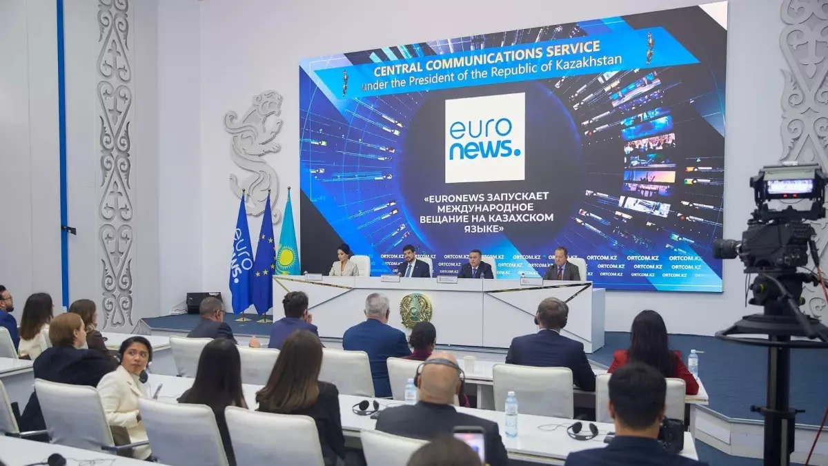 Euronews қазақ тілінде ақпарат тарата бастайды 