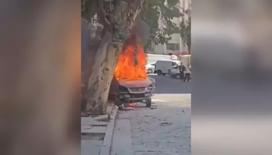 Взрыв возле отеля Макрона в Дамаске во время встречи французского президента с сирийским коллегой.