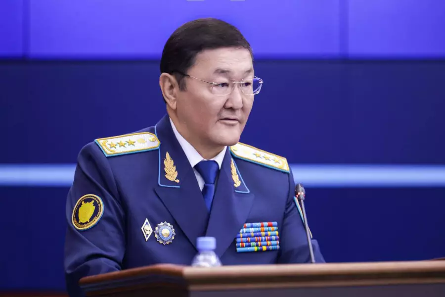 Берік Асылов Бас прокурор болып қайта тағайындалды