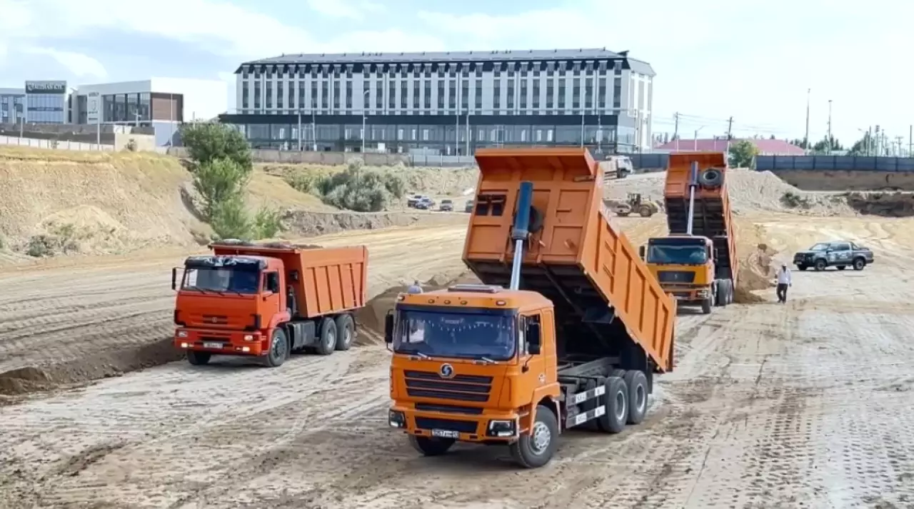 Новая магистраль в Шымкенте соединит микрорайоны Таскен и Туран