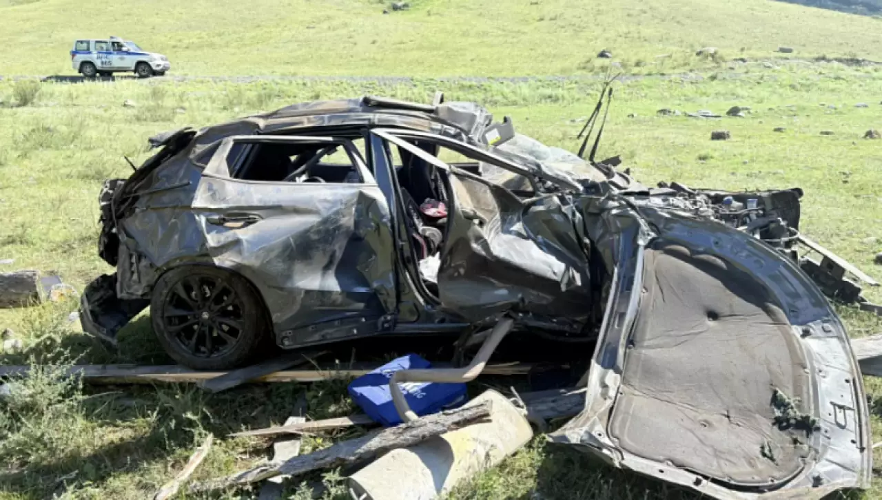 Казахстанцы попали в серьезное ДТП в Республике Алтай