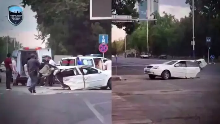 В Ташкенте подростки устроили ночные гонки: два человека погибли в ДТП
