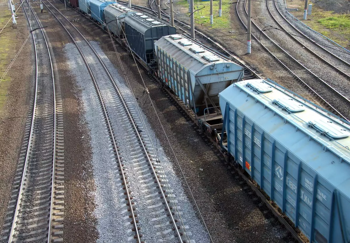 Локомотив загорелся в Акмолинской области