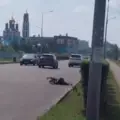 Падает под машины и требует деньги? В сети обсуждают видео из Петропавловска