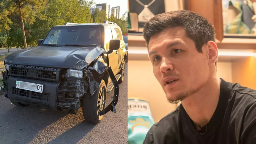 Олимпиада чемпионы Данияр Елеусінов қамауға алынып, жүргізуші куәлігінен айырылды